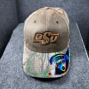 TOW OSU Oklahoma State Cowboys Hat OSFM Memory Fit NWT Realtree Camo